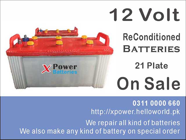 12v, 21 Plate, UPS Batter for Sale